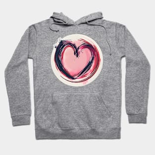 Discover True Romance: Art, Creativity and Connections for Valentine's Day and Lovers' Day Hoodie